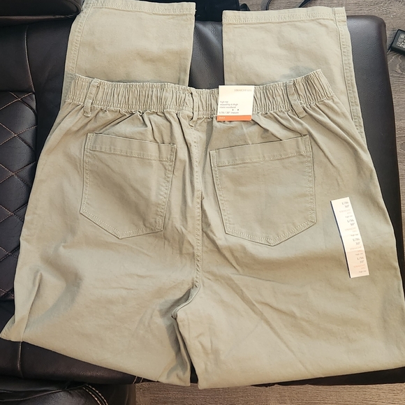 Knox Rose Straight Leg Pants Green - Picture 4 of 5